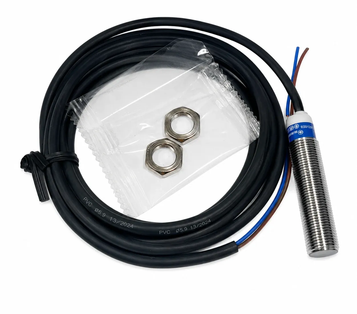 Sensor de proximidad inductivo Schneider Electric con cable